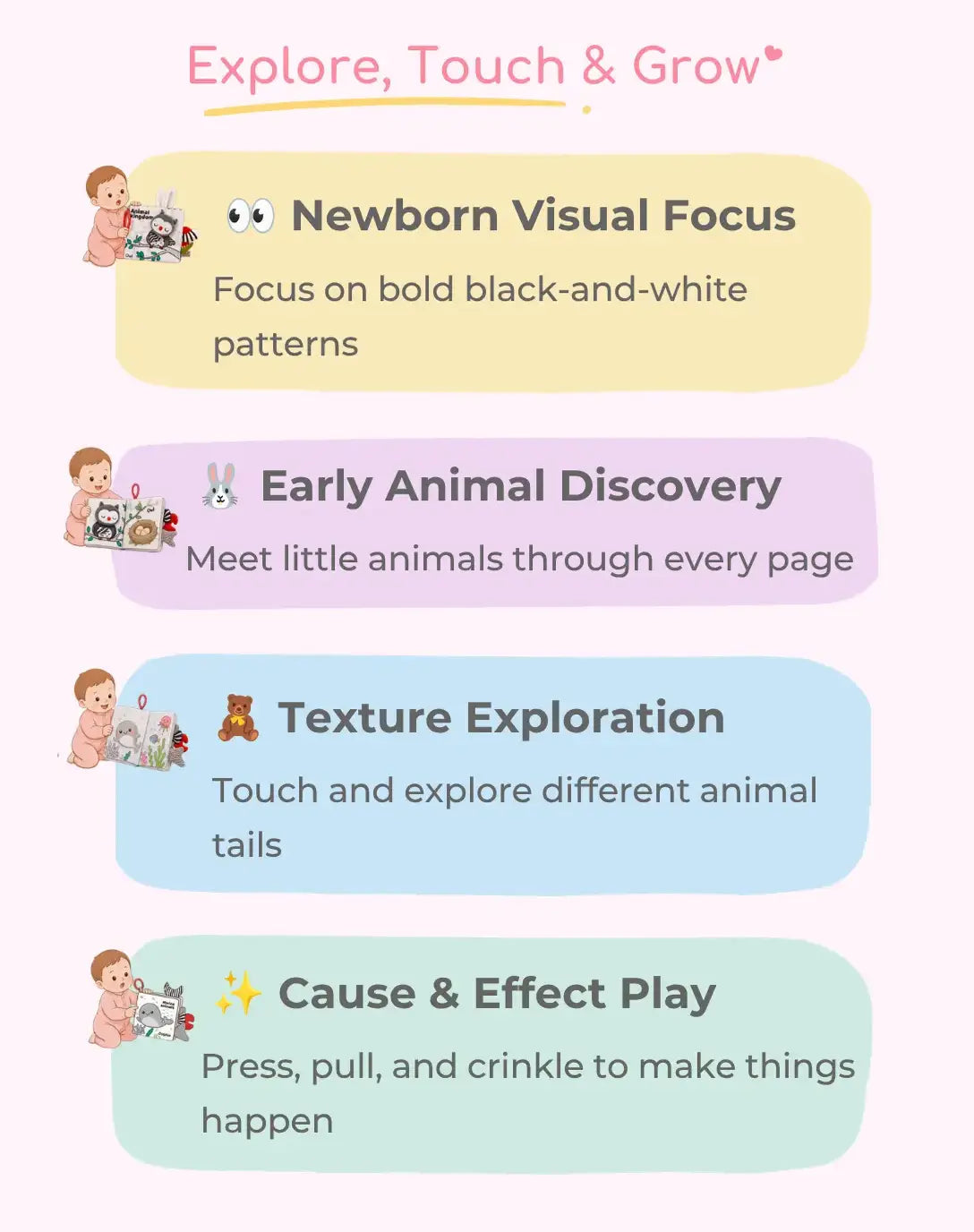High Contrast Baby Book