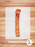 Hog Hide Chews from 100% Pasture-Raised Pork, Dehydrated and Sold, Large (6"-8")
