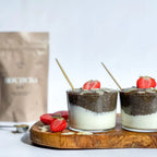 Hojicha Powder Organic Premium Roasted Green Tea for Lattes, Tea, Smoothies and Baking · Organic roasted green tea powder