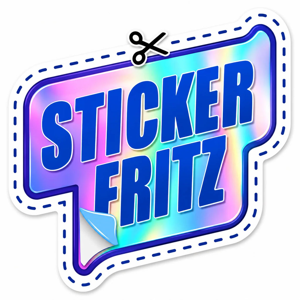 Holographic Stickers Custom Die Cut to Your Artwork