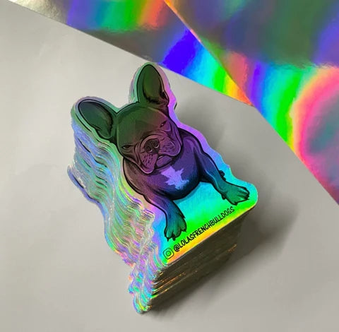 Holographic Stickers Custom Die Cut to Your Artwork