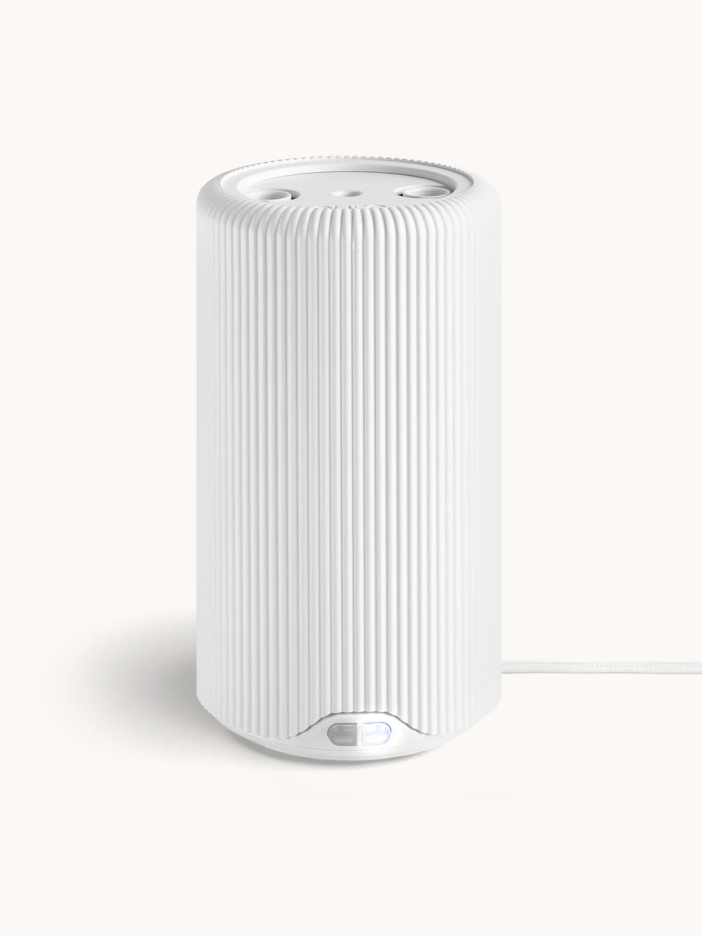 Home Fragrance Diffuser for Large Open Spaces with Smart Features and Manual Scent Controls in White or Black — White