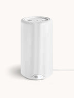 Home Fragrance Diffuser for Large Open Spaces with Smart Features and Manual Scent Controls in White or Black — White