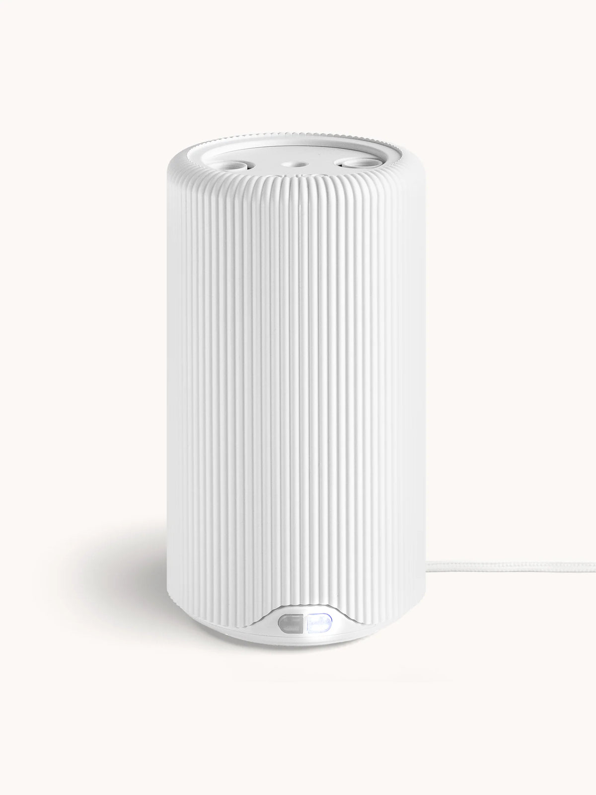 Home Fragrance Diffuser for Large Open Spaces with Smart Features and Manual Scent Controls in White or Black — White