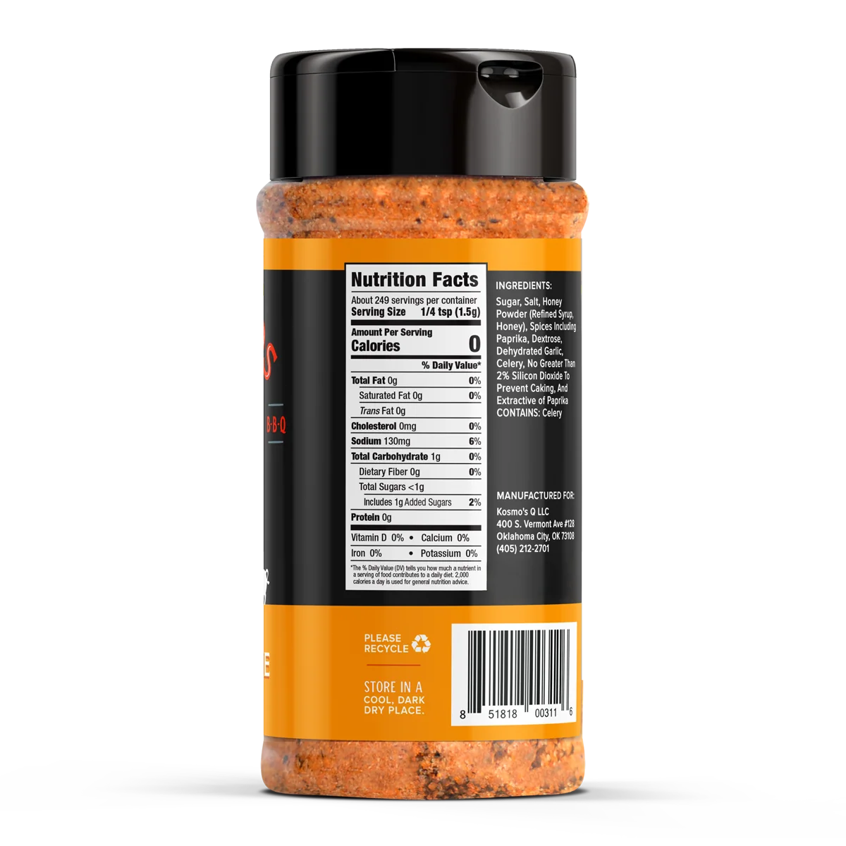 Honey Barbecue Rub