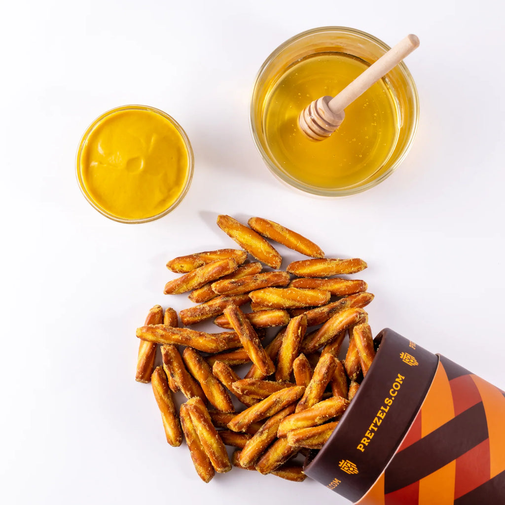 Honey Mustard Pretzel Twists