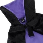 Horned Dog Costume with a Slightly Adjustable Cape and Headpiece for Halloween Dress-Up in S and M/L