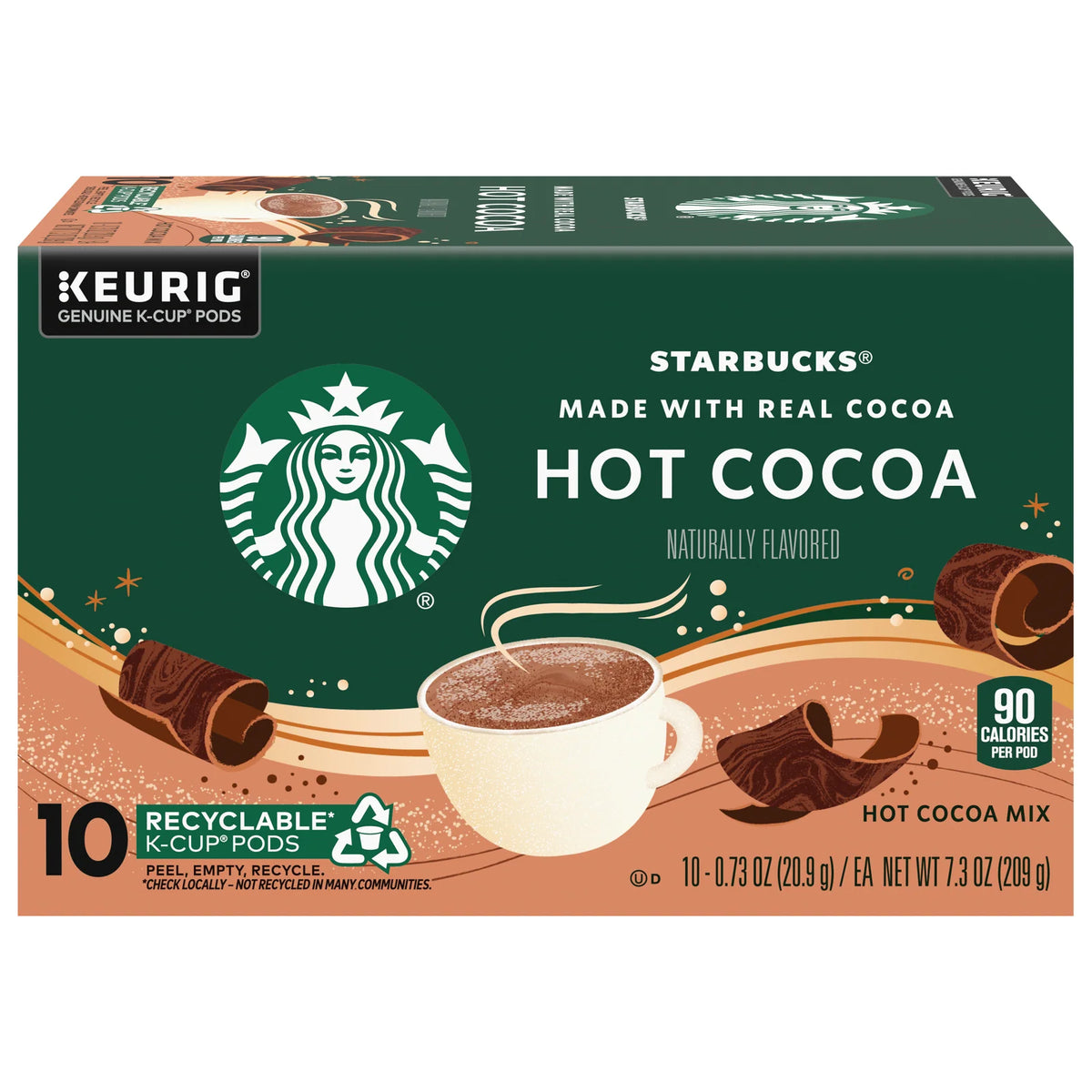 Hot Chocolate K-Cup Pods, 7.3 oz 6 Pack