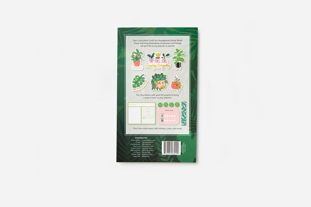 Houseplant Journal Stickers in a 981-Piece Book