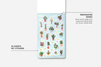 Houseplant Journal Stickers in a 981-Piece Book