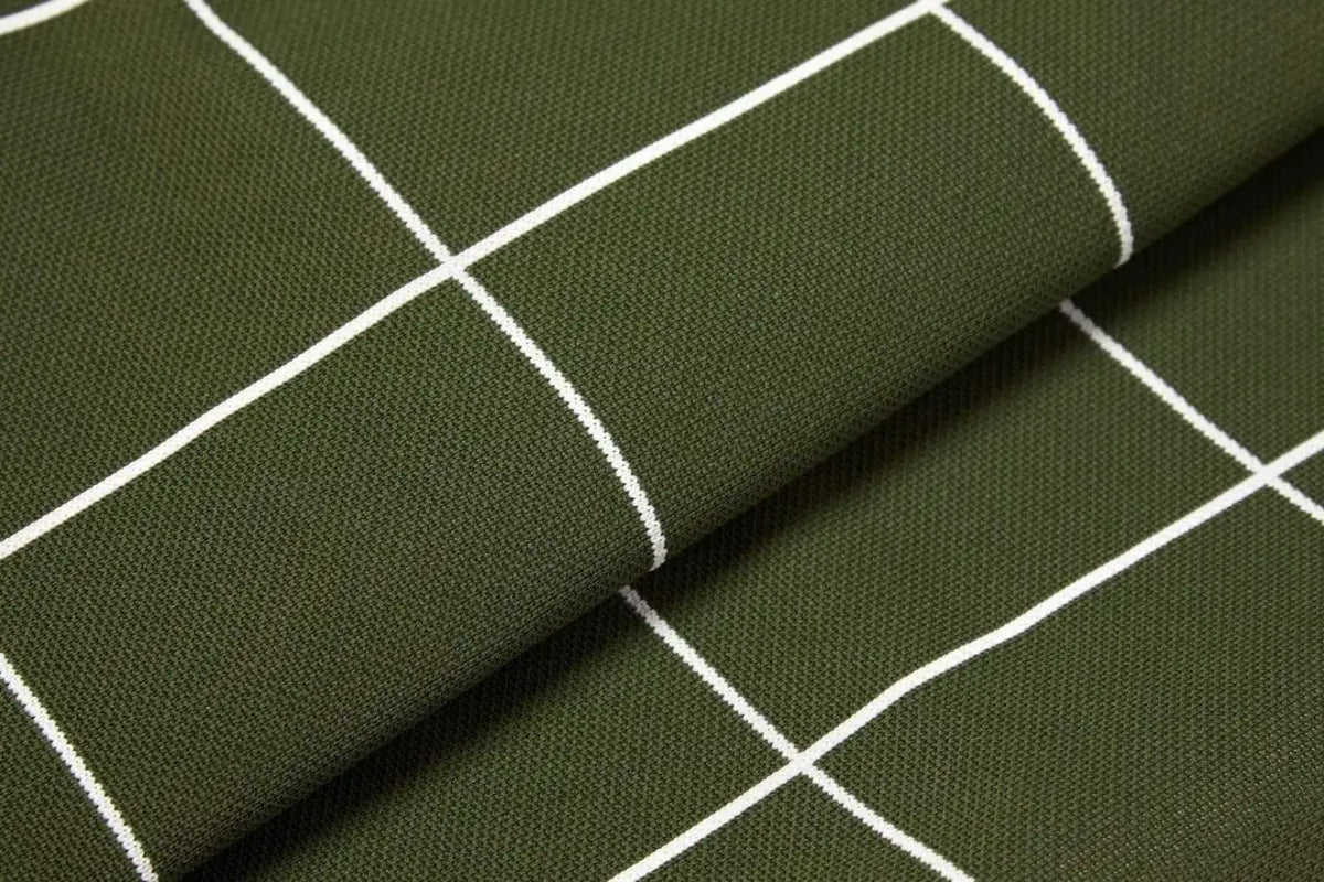 Hunter Green Grid Dog Bed Cover or Mattress Ensemble in Small to