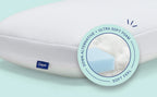 Hybrid Pillow with Ultra-Soft Foam and Down Alternative Fiber for Standard or King Bed Sleeping