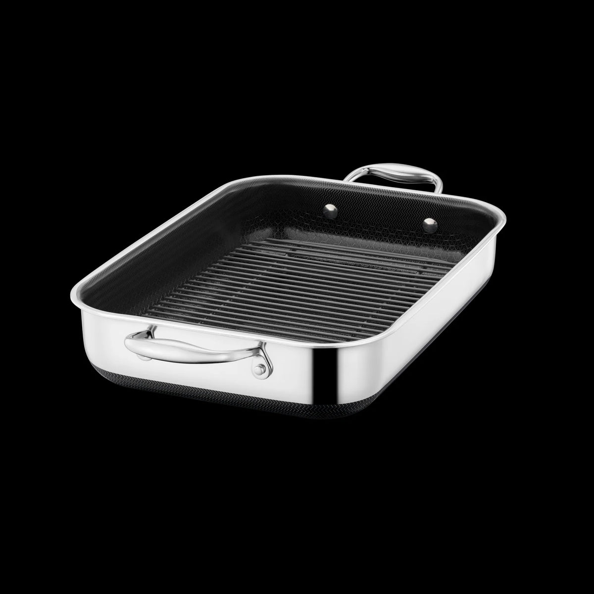 Hybrid Roasting Pan with Rack, 9 x 13 Inch Size for Chicken, Fish, Pasta Bakes and Casseroles