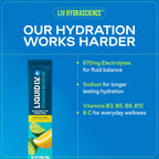 Hydration Powder in Orange Vanilla Dream Flavor, 16-Pack for Refreshing Hydration on the Go
