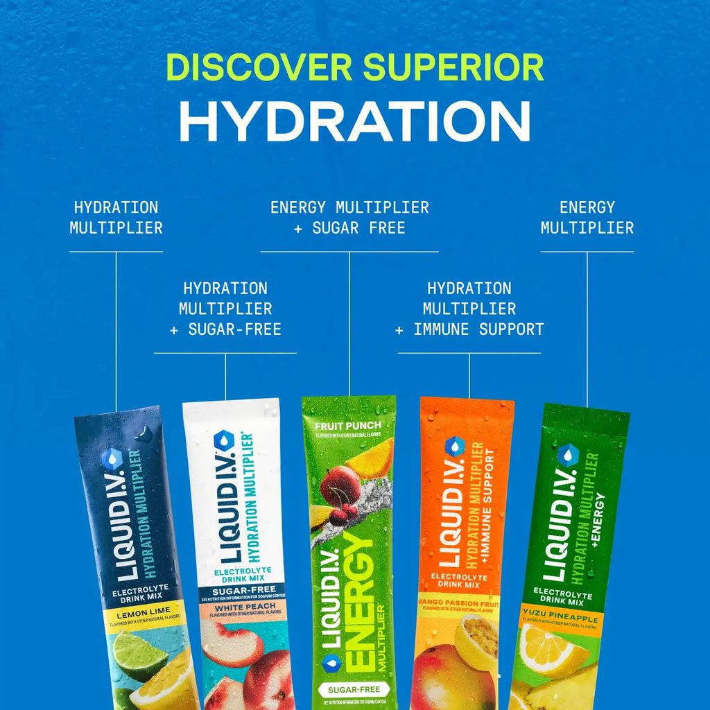 Hydration Powder in Orange Vanilla Dream Flavor, 16-Pack for Refreshing Hydration on the Go
