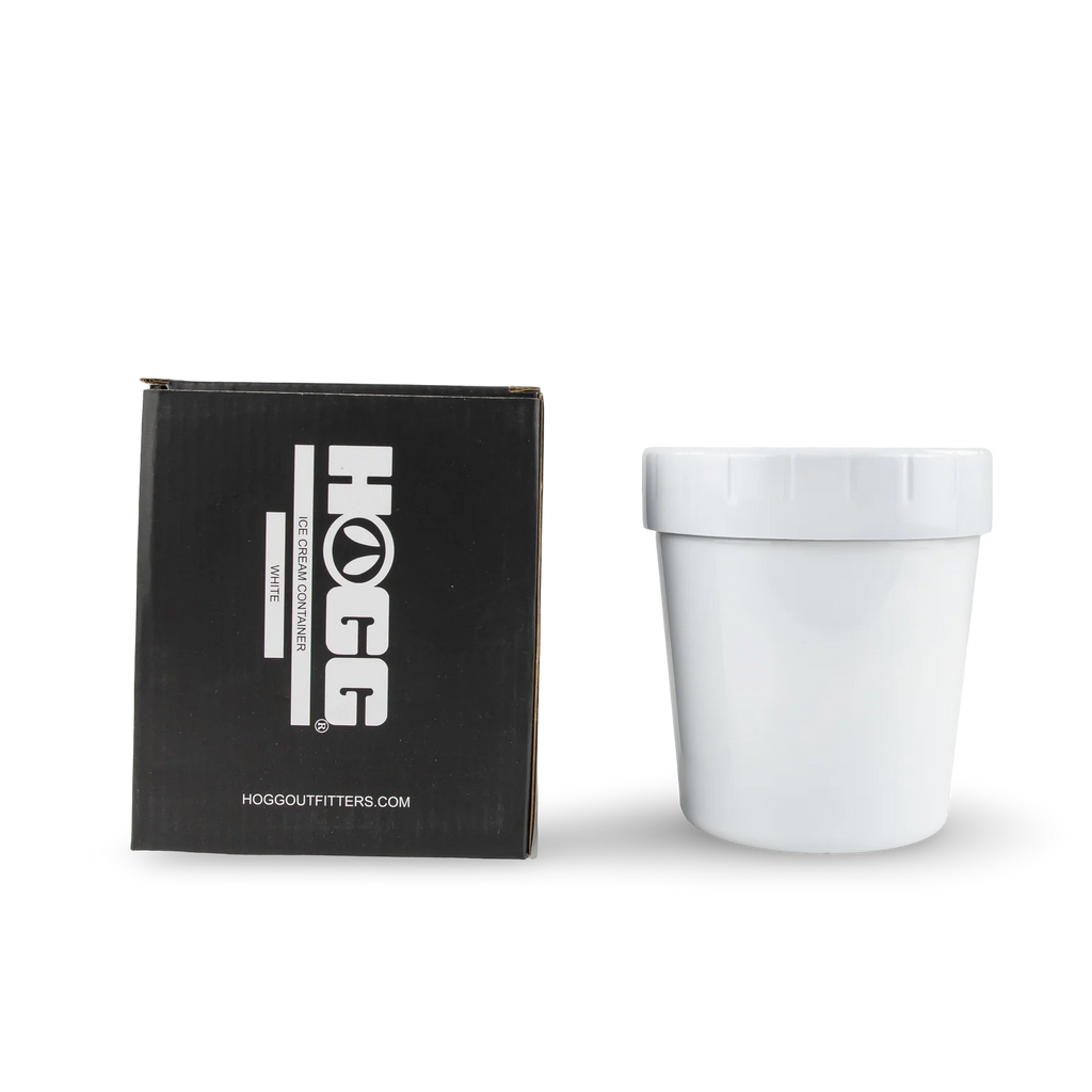 Ice Cream Containers, White