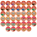 Ice Cream Flavored Coffee Pods Variety Pack, Light Roast Assortment in 40 or 100 Count · Ice cream-flavored coffee assortm
