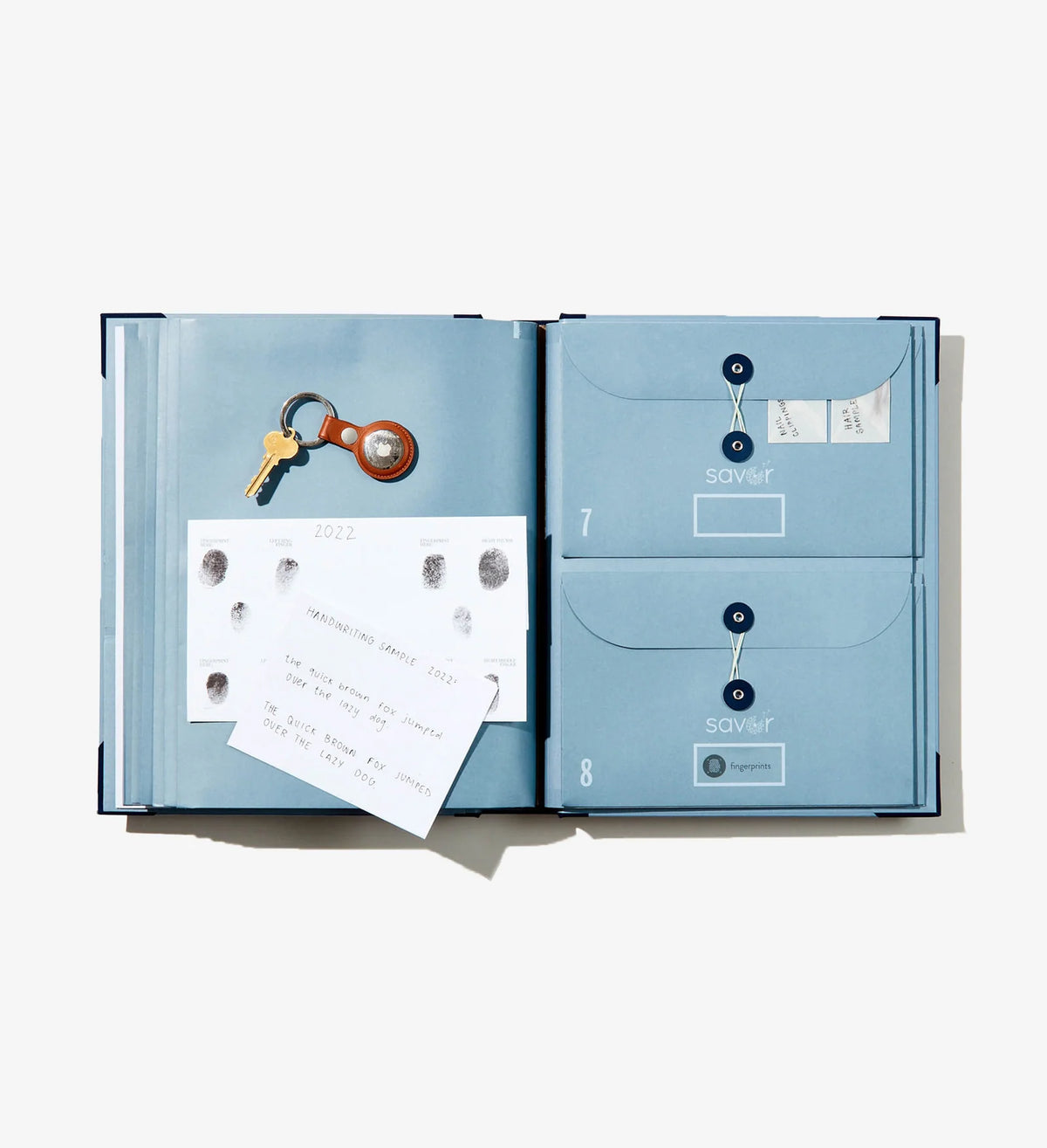In Case I Go Missing Binder for Organizing Key Personal Details in Slate, Something Blue, Pink, or Black