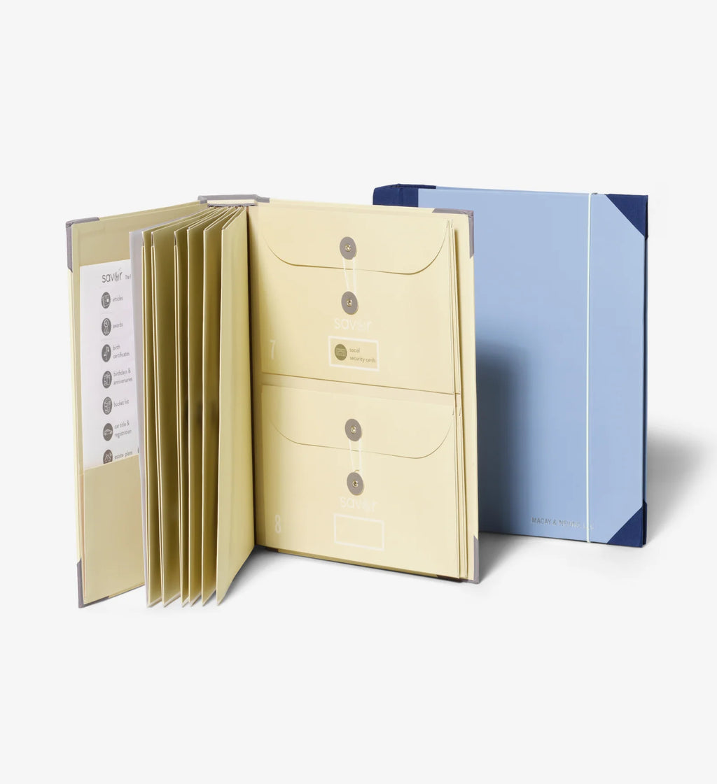 In Case I Go Missing Binder for Organizing Key Personal Details in Slate, Something Blue, Pink, or Black
