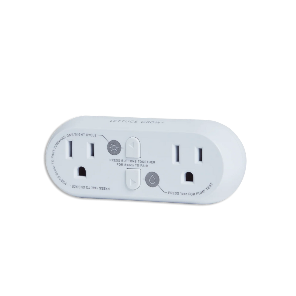 Indoor Smart Timer for App-Controlled Farmstand Watering and Lighting, Remote Updates and Snooze Mode