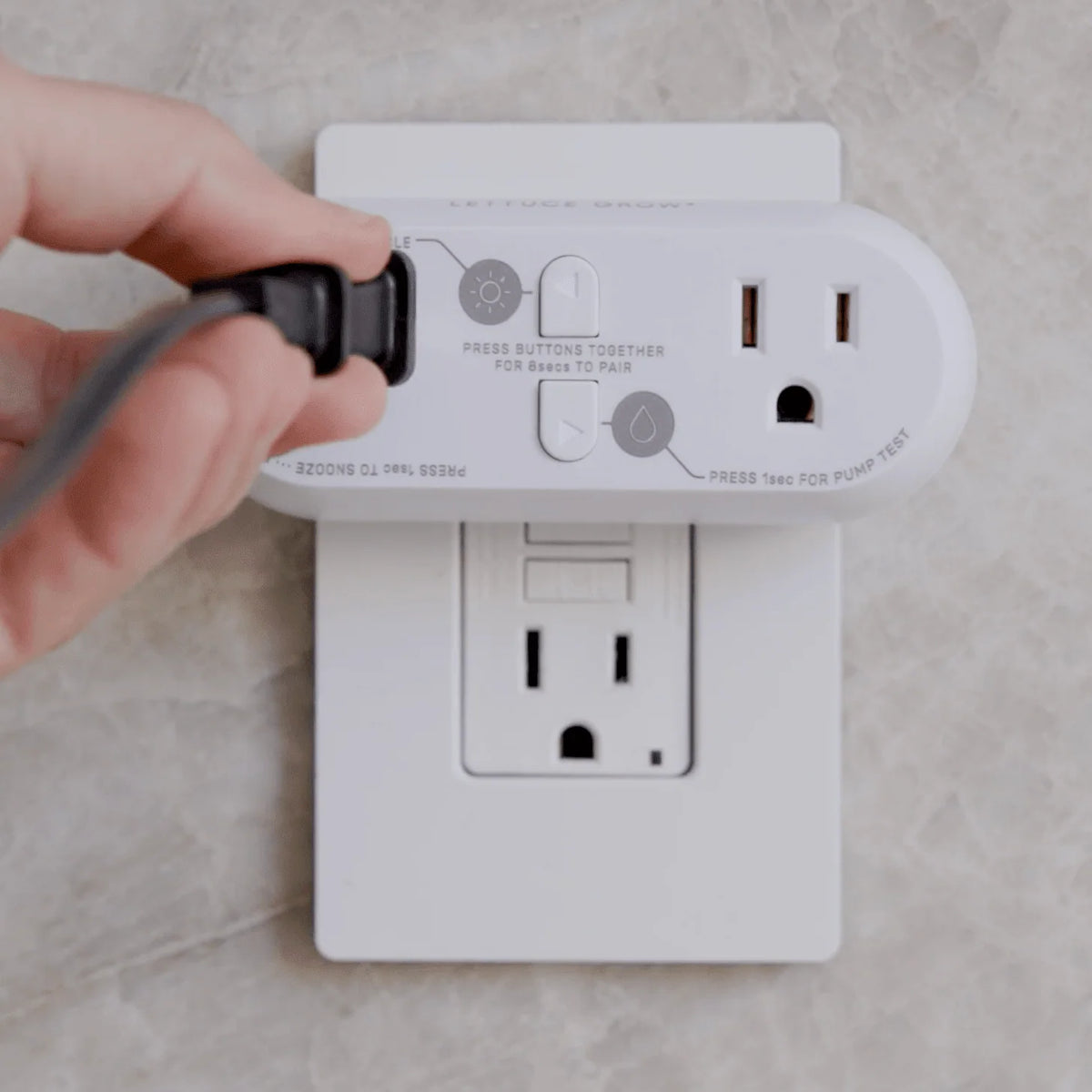 Indoor Smart Timer for App-Controlled Farmstand Watering and Lighting, Remote Updates and Snooze Mode