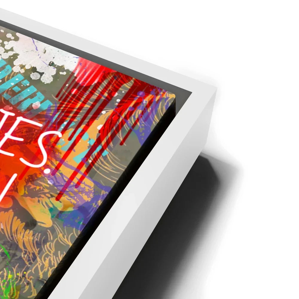 Inspirational Wall Art Adventure Landscape Canvas in Multiple Sizes with Gallery or Framed Depth