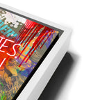 Inspirational Wall Art Adventure Landscape Canvas in Multiple Sizes with Gallery or Framed Depth