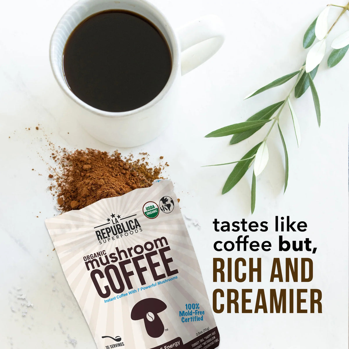 Instant Mushroom Coffee