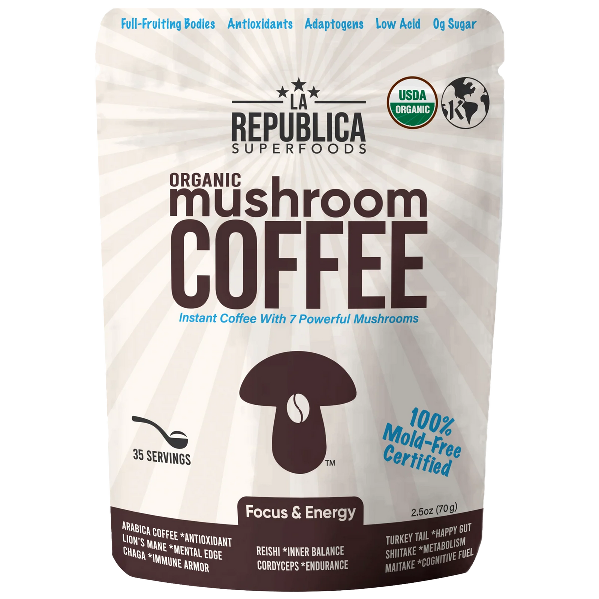 Instant Mushroom Coffee