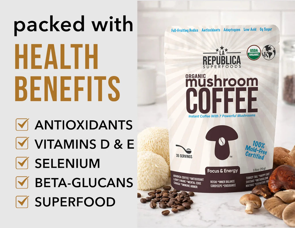 Instant Mushroom Coffee