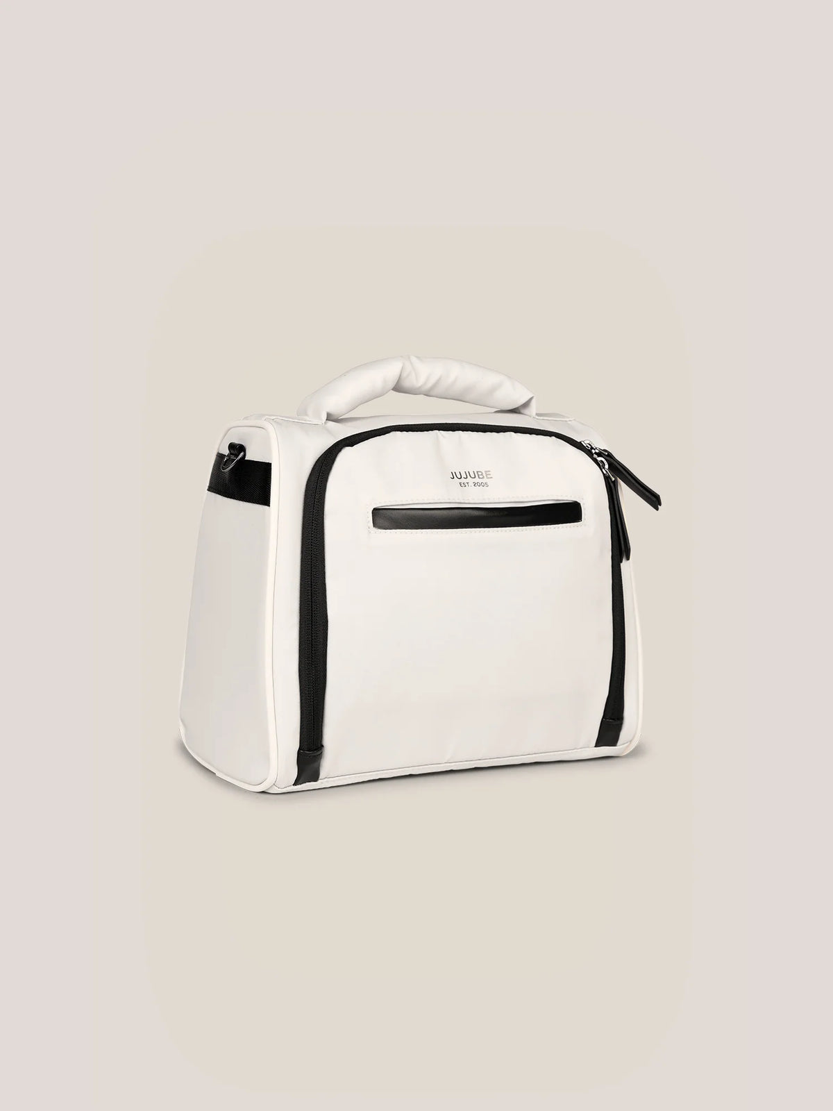 Insulated Bottle Bag in Cloud with Travel-Friendly Design for Keeping Bottles Ready on the Go