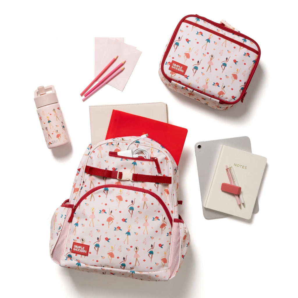 Insulated Kids Lunch Bag with Triple Insulation, Reinforced Stitching and Backpack Clip for School, Work or Travel