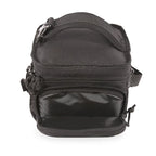 Insulated Lunch Box with Front Zipper Pocket, Side Mesh Pockets and Removable Shoulder Strap