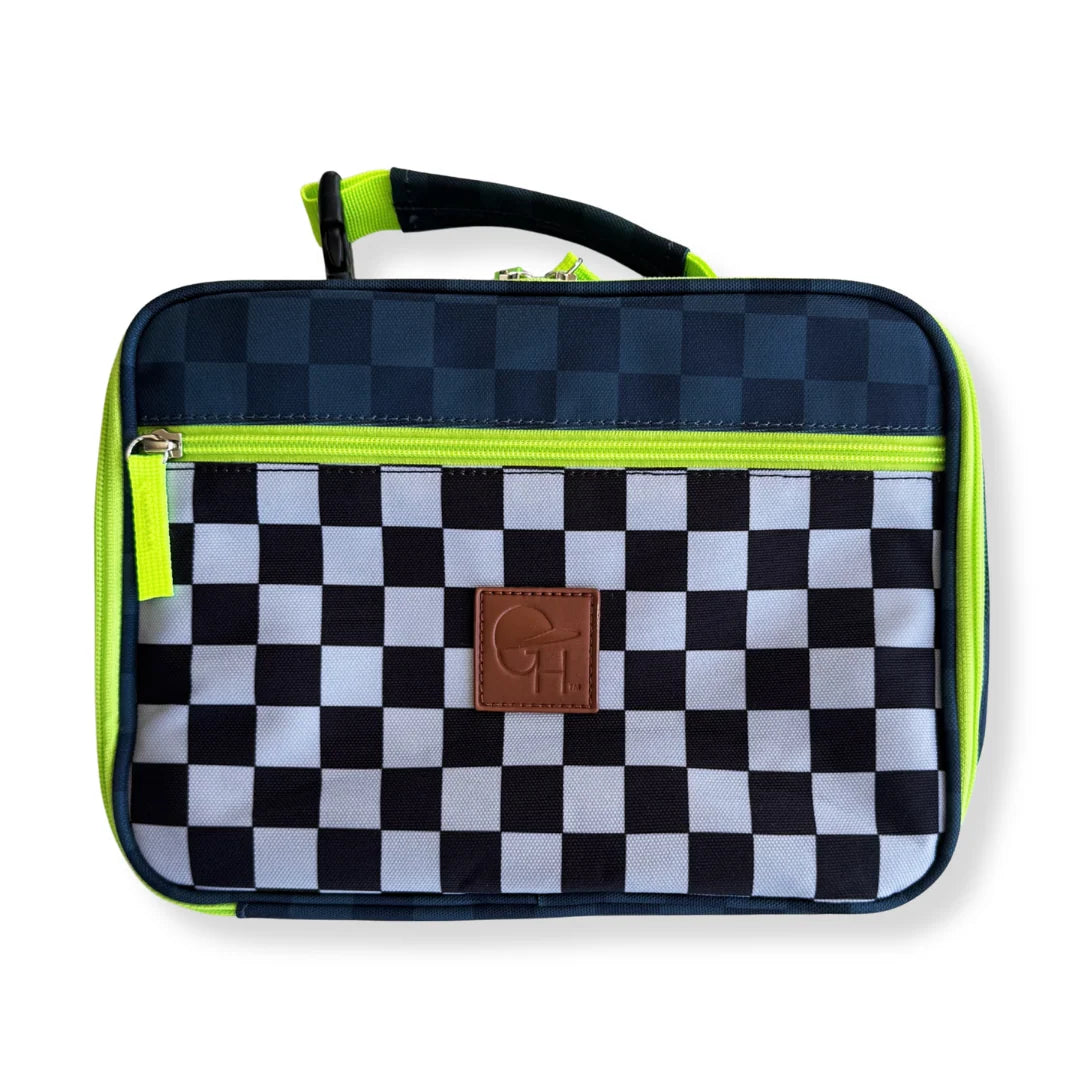 Insulated Lunch Pail, Tonal Check