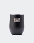 Insulated Stainless Steel Cup, 350 ml Thermal Drinkware with Removable Magnetic Slide Lid for Hot or Cold Drinks