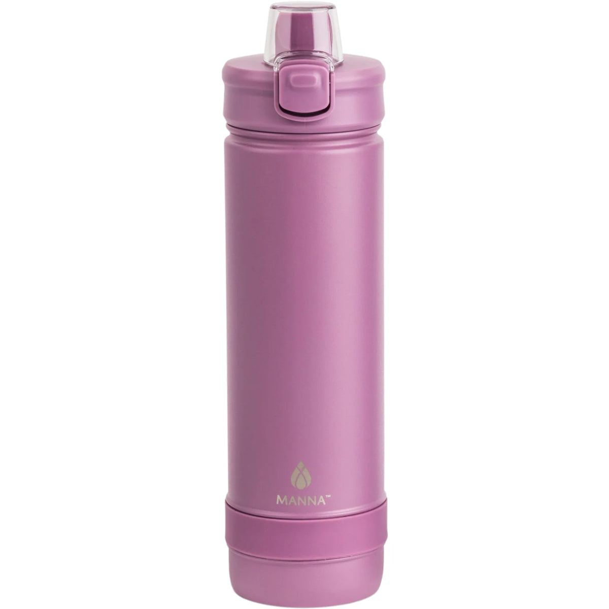 Insulated Stainless Steel Water Bottle, 26 oz, with a Push-Open Locking Lid for Gym and Outdoor Use — Boysenberry