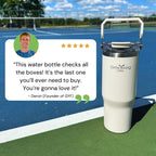 Insulated Stainless Steel Water Bottle, 32 oz Capacity