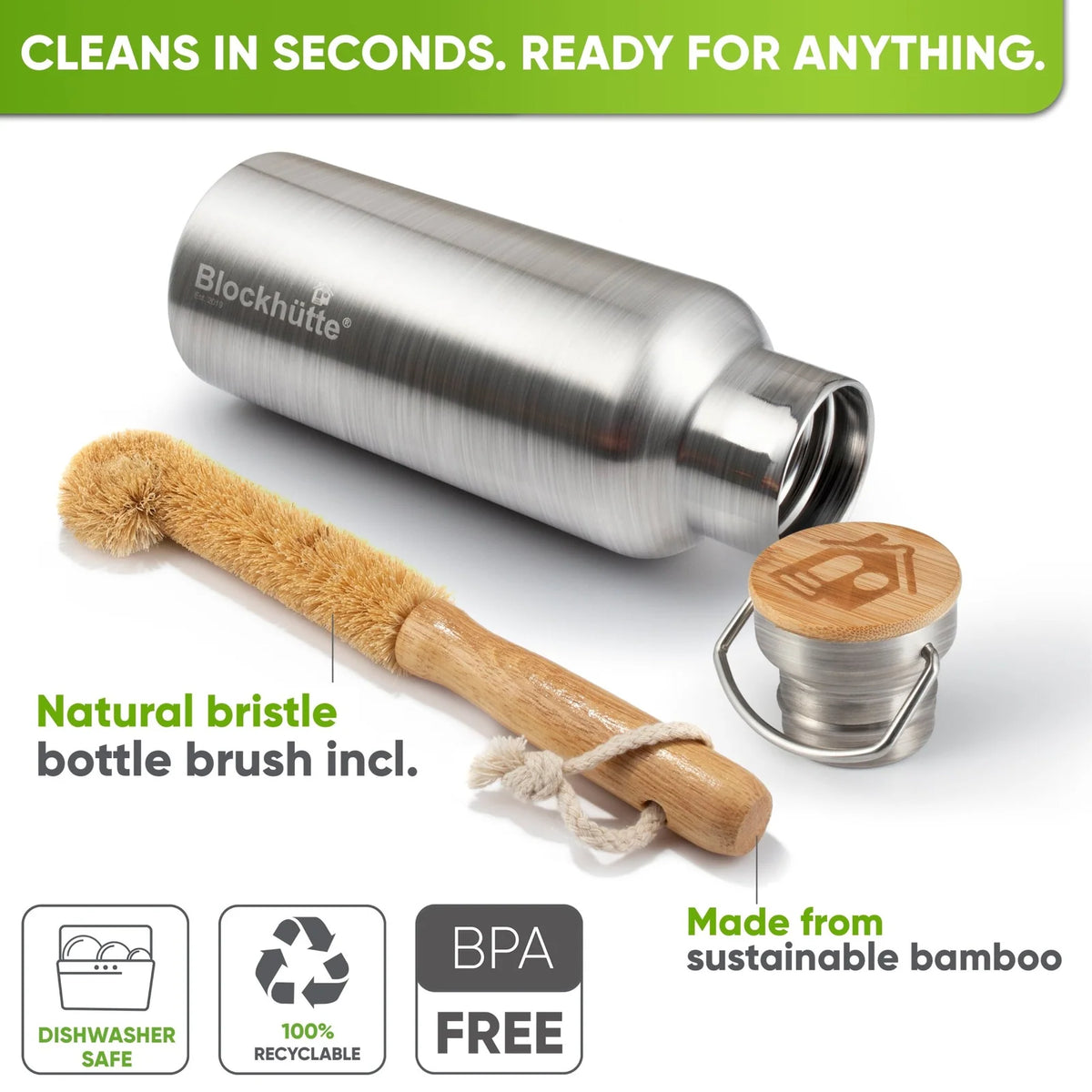 Insulated Stainless Steel Water Bottle