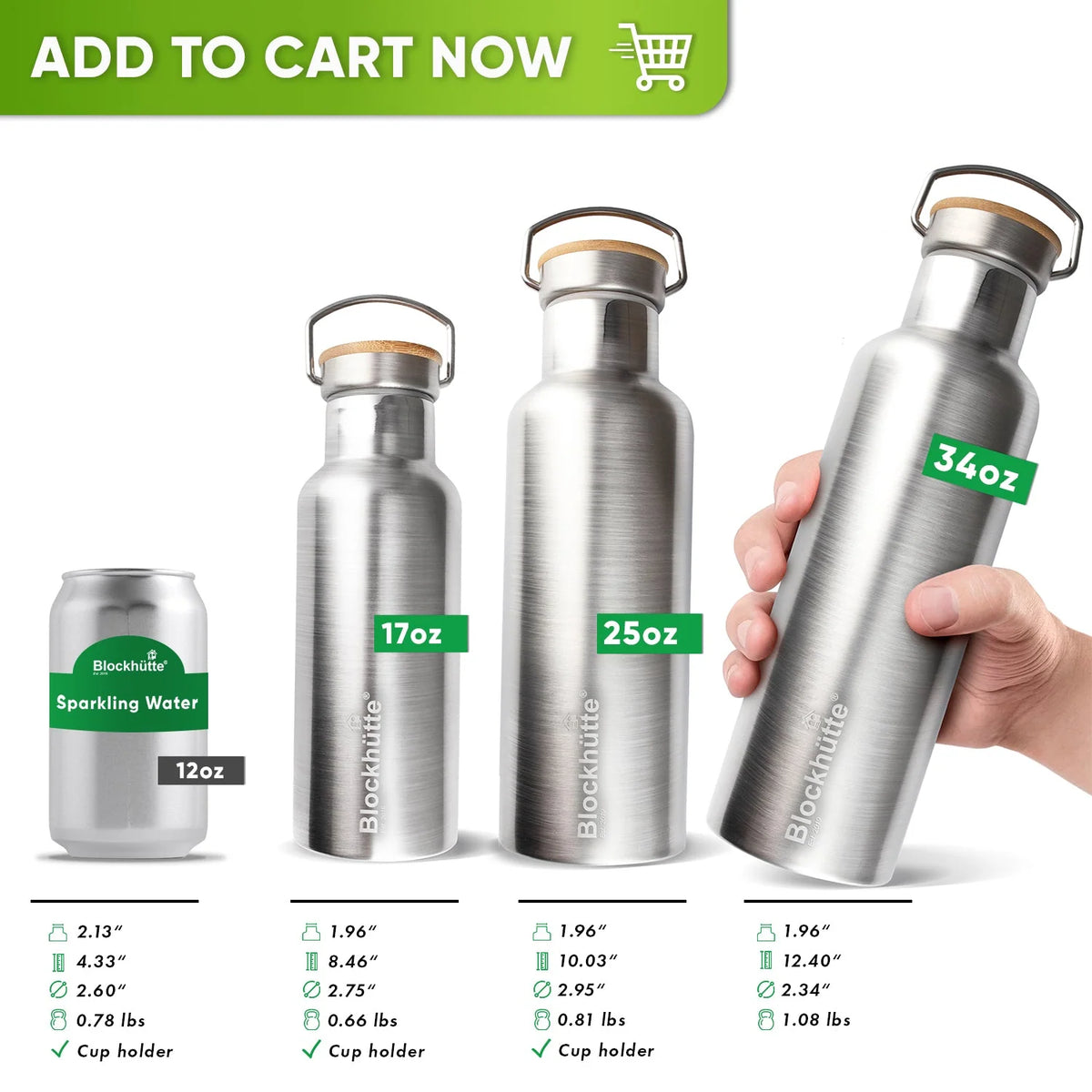 Insulated Stainless Steel Water Bottle