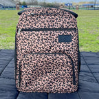 Insulated Waterproof Leopard Print Backpack Cooler
