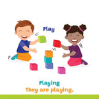 Interactive Toddler Action Book for Learning Verbs and Building Early Sentences, Ages 1–4 · Children's Board Book