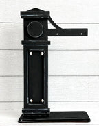 Interchangeable Wood Arm Stand for Seasonal Countertop Displays, Blank Craft Base for Painted Inserts