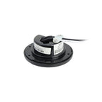 Interior LED Courtesy Light with Push-Lens Switch, 3000K Warm or Blue Light, Stainless Steel or Black Finish