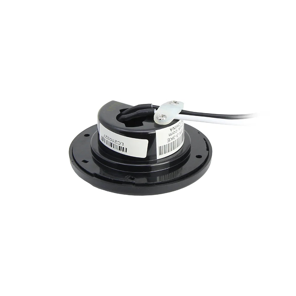 Interior LED Courtesy Light with Push-Lens Switch, 3000K Warm or Blue Light, Stainless Steel or Black Finish