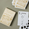 Ivory Playing Cards in a Standard-Sized First Edition Deck