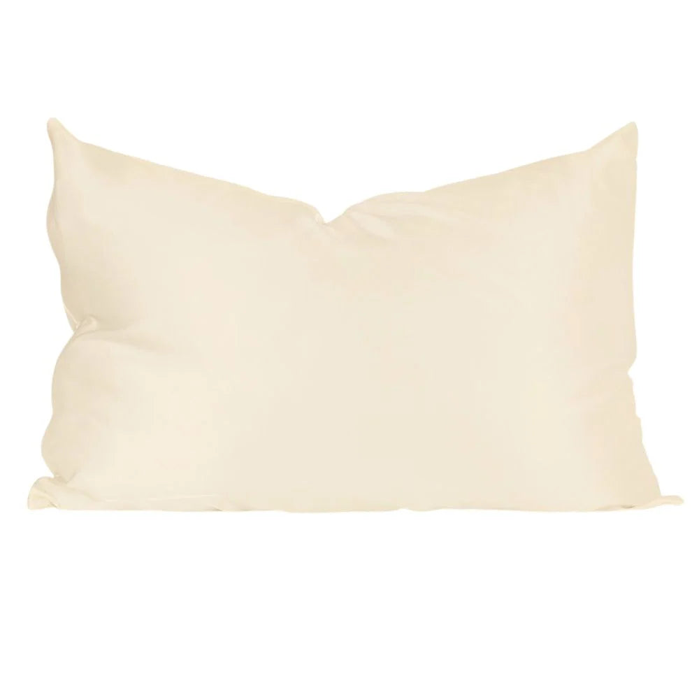 Ivory Silk Pillowcase in 22 Momme Mulberry Silk