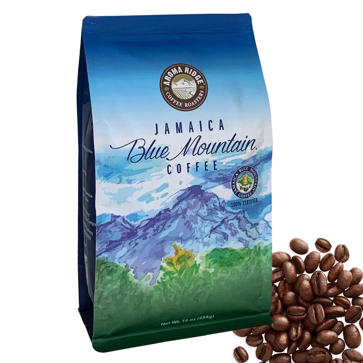 Jamaica Blue Mountain Ultimate Coffee Blend, Medium Roast Whole Bean or Ground for Espresso and Keurig