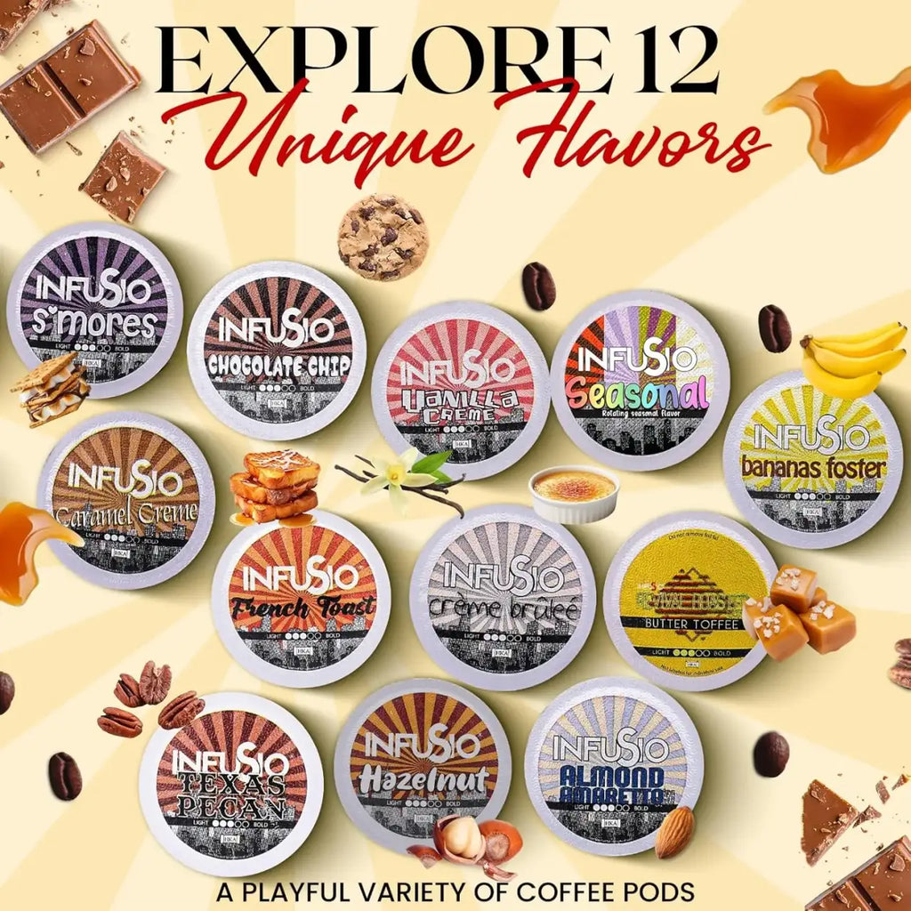 K-Cup Coffee Variety Pack of Flavored Single-Serve Pods