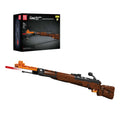 Kar98k Building Toy Model Set with 1,025 Pieces, Manual Loading Design, Sling and Two Magazines