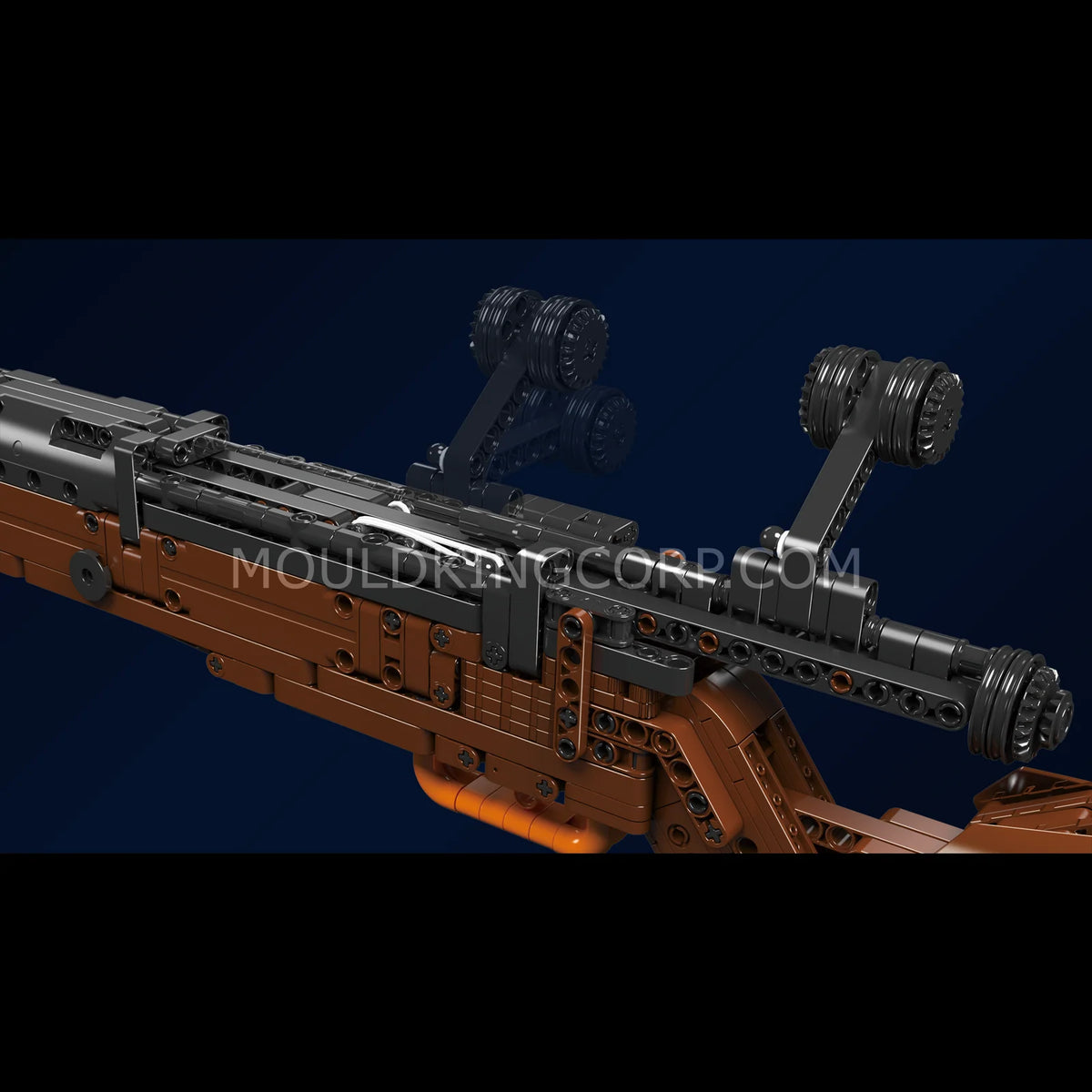 Kar98k Building Toy Model Set with 1,025 Pieces, Manual Loading Design, Sling and Two Magazines